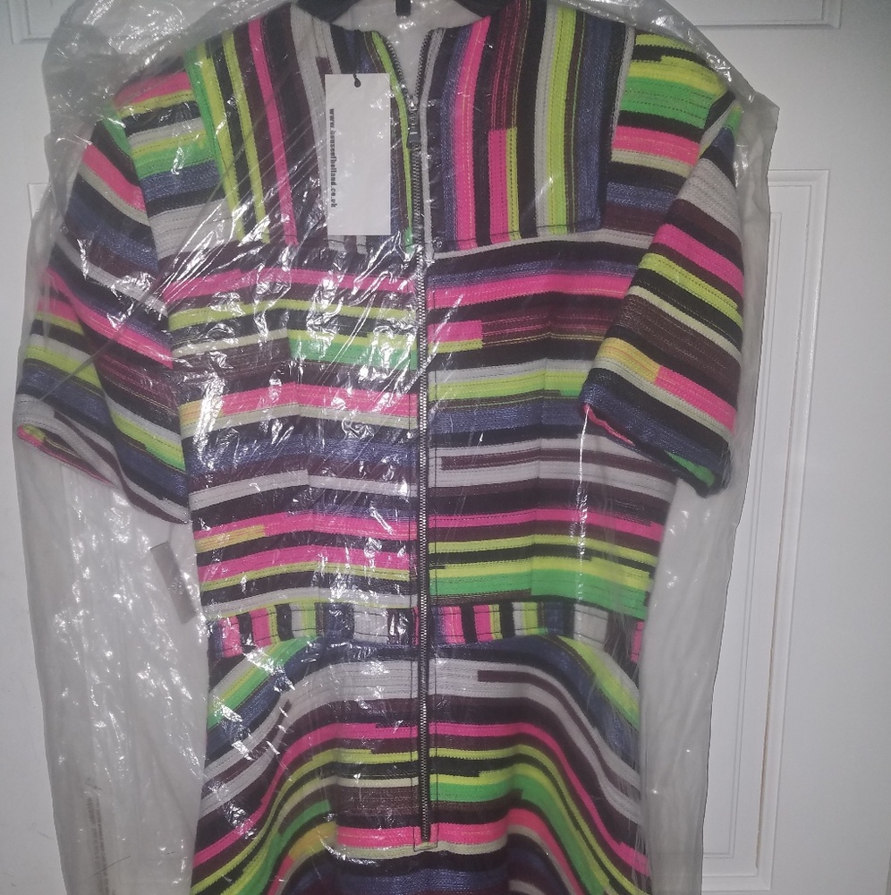 **💜💛** House of Holland Striped Dress **💜💛** - Picture 3 of 4